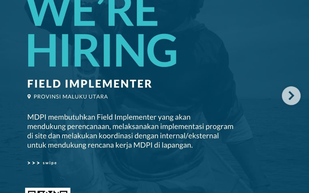 Job Vacancy Field Implementer MDPI