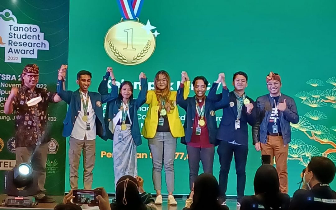 Victory!!! Students of the Department of Capture Fisheries, FPIK Undip Win Gold Medals at the 2022 Tanoto Students Research Award