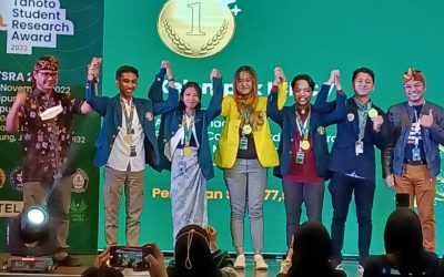 Victory!!! Students of the Department of Capture Fisheries, FPIK Undip Win Gold Medals at the 2022 Tanoto Students Research Award