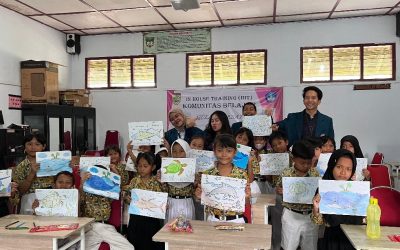 Explore the Sea Through AKALIN: Undip KKN Team 1 Students Embrace Nguter 01 Elementary School Students in Creative Ocean Education