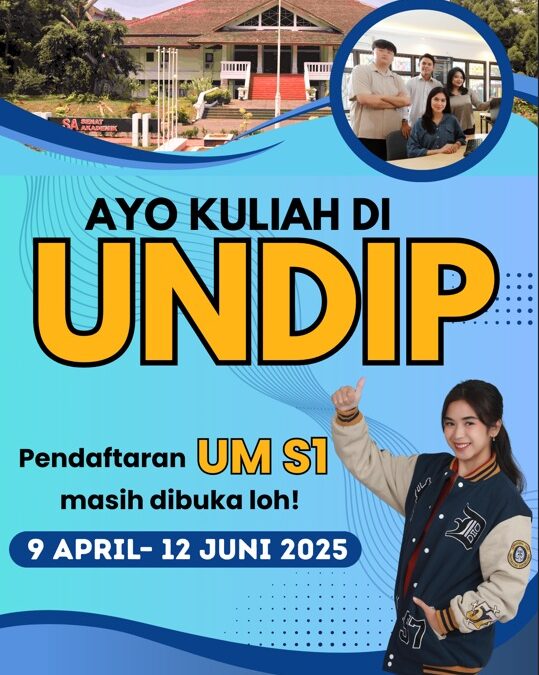 UJIAN MANDIRI PROGRAM SARJANA UNIVERSITAS DIPONEGORO TAHUN 2025